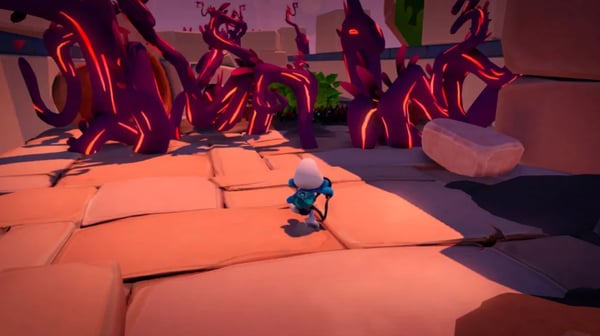 Pikkukuva 5 / 7: Microids The Smurfs: Mission Vileaf Vakio Yksinkertaistettu kiina, Perinteinen kiina, Tšekki, Tanska, Hollanti, Englanti, Espanja, Meksikonespanja, Suomi, Ranska, Italia, Japani, Korea, Norja, Puola, POR-BRA, ROH, Venäjä, Ruotsi, Turkki PlayStation 5