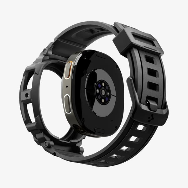 Spigen Rugged Armor Pro Etui + bånd Sort Termoplastisk polyurethan (TPU)
