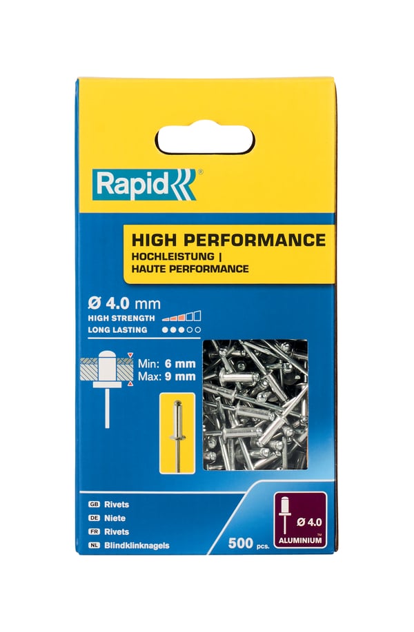Miniatyrbild 3 av 5: Rapid High performance blindnit Ø4.0 x 12 mm