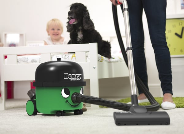 Miniatyrbild 3 av 5: Numatic Henry Petcare 6 l Trummdammsugare Torr 620 W Dammpåse