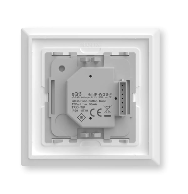 Homematic IP 161160A0 tillbehör till central styrenhet för hemautomatik Smartknapp