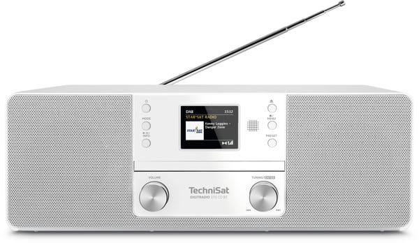 TechniSat 370 CD BT Personal Analog och digital Vit TechniSat 370 CD BT Personal Analog och digital Vit