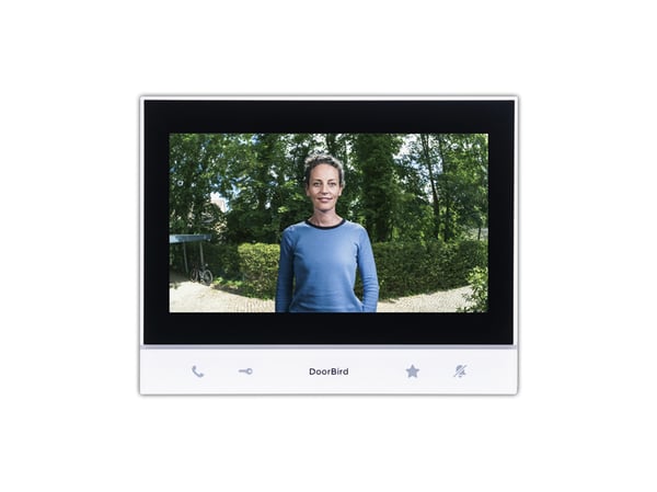 DoorBird A1103 videointercom-system 17,8 cm (7") Vit, Svart