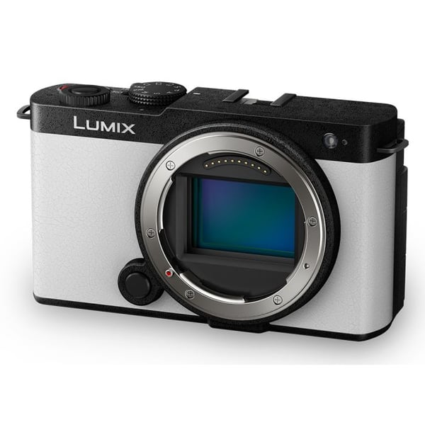 Miniatyrbillede 1 af 5: Panasonic Lumix S9 Body Kompakt kamera 24,2 MP CMOS 12000 x 8000 pixel Hvid