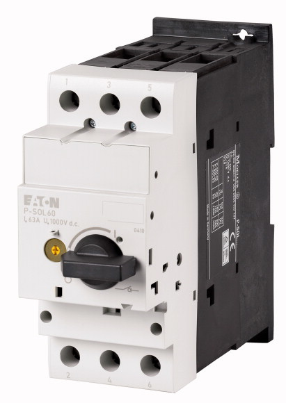 Eaton P-SOL60 Drejekontakt 2P Sort, Hvid Eaton P-SOL60 Drejekontakt 2P Sort, Hvid