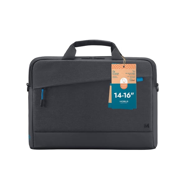 Mobilis 025028 väskor bärbara datorer 40,6 cm (16") Portfölj Svart