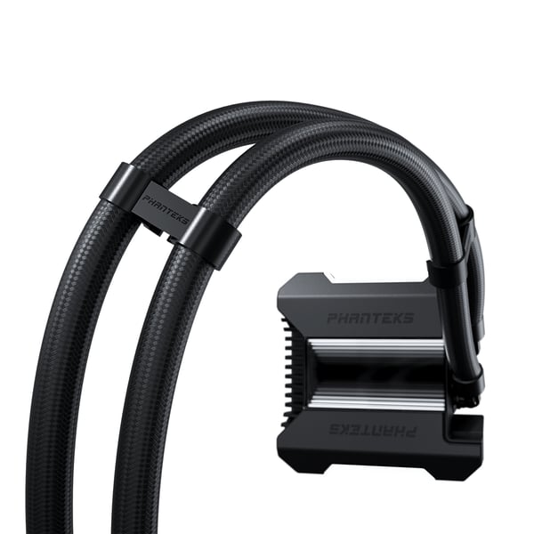 Phanteks Glacier One 280 MPH Suoritin All-in-one-nesteenjäähdytin 14 cm Musta 1 kpl