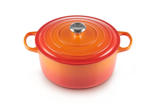 Pikkukuva 3 / 5: Le Creuset 21177280902430 6,7 L Pyöreä Oranssi, Punainen