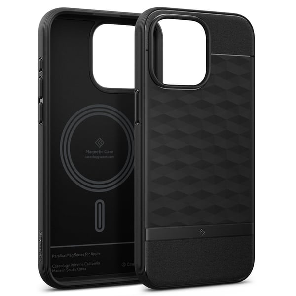 Caseology Parallax Mag mobiltelefon etui 15,5 cm (6.1") Cover Sort