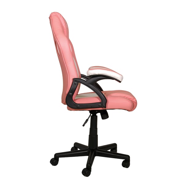 Xtreme MX12 KOR PC gamingstol Polstret sæde Lyserød, Hvid