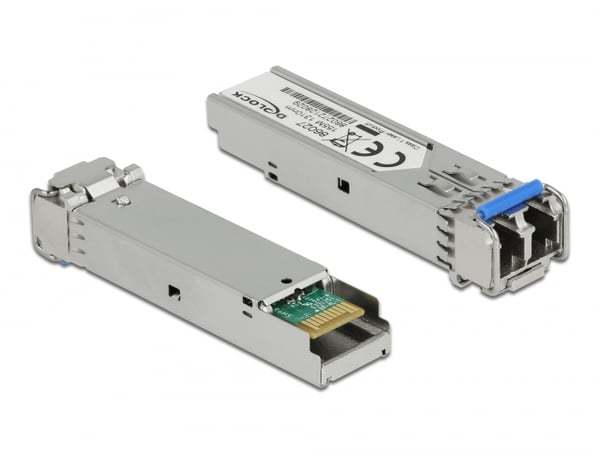 DeLOCK 86027 modul til netværksmodtager Fiberoptisk 100 Mbit/s SFP 1310 nm DeLOCK 86027 modul til netværksmodtager Fiberoptisk 100 Mbit/s SFP 1310 nm