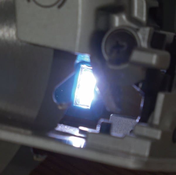 Miniatyrbillede 5 af 6: Makita DHS661ZU transportabel rundsav 16,5 cm Sort, Grøn, Rustfrit stål 5000 rpm
