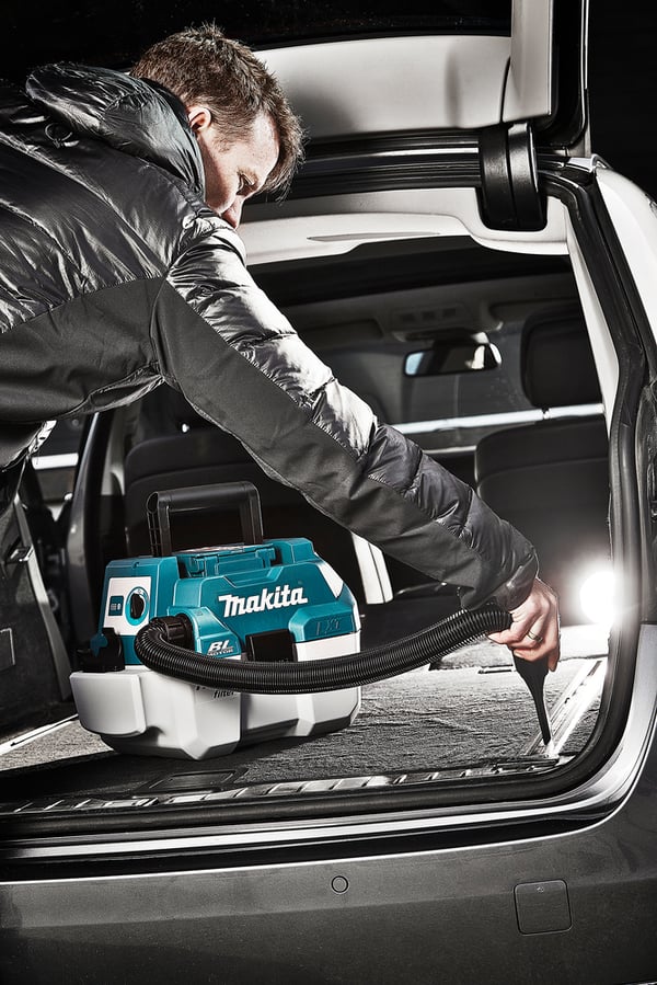 Makita DVC750LZ Harmaa, Turkoosi 7,5 L
