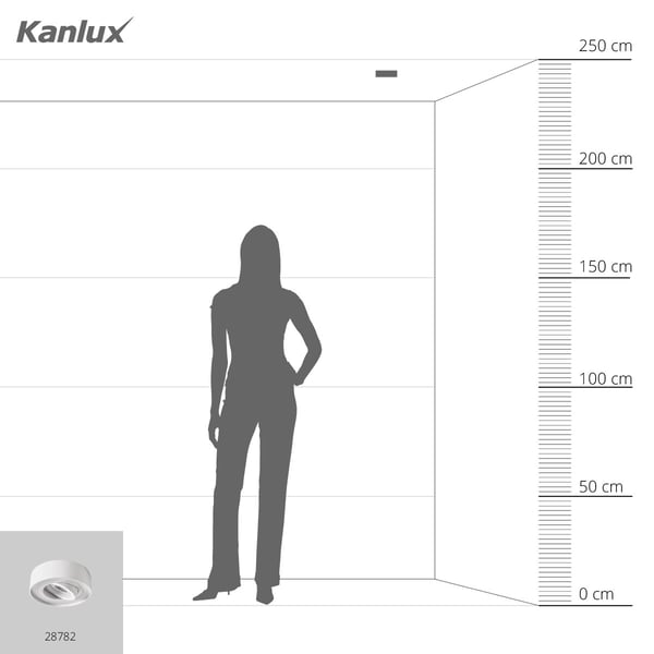 Kanlux S.A. 28782 loftbelysning GX5.3