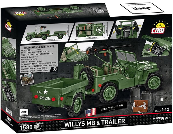 Executive Edition Willys MB & Släpvagn