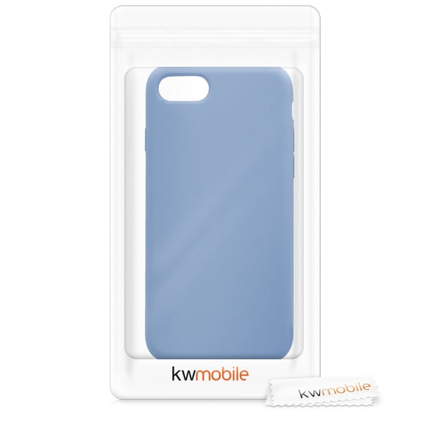 kwmobile 40225.58 mobiltelefon etui 11,9 cm (4.7") Designetui Blå