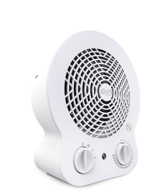 Argoclima Dori ice inomhus Vit 2000 W Elektrisk värmefläkt