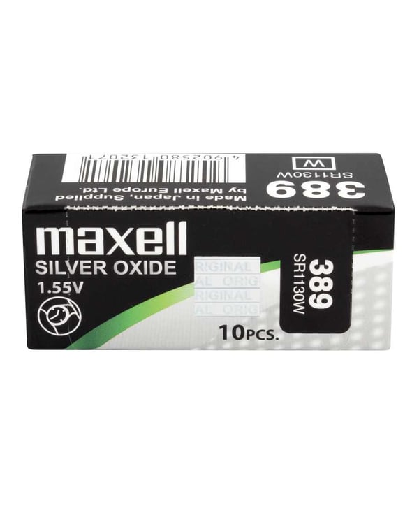 Maxell 18289100 kotitalousparisto Kertakäyttöinen akku SR1130W Hopea-oksidi (S)