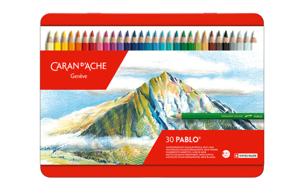 Miniatyrbild 1 av 3: Caran d-Ache 666.330 färgpennor 30 styck