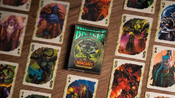 Bicycle World Of Warcaft Burning Crusade kortspil 56 stk
