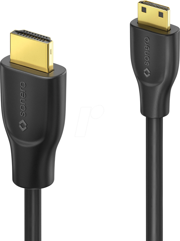 sonero X-PHC020-030 HDMI-kabel 3 m HDMI Typ A (standard) HDMI Type C (Mini) Svart sonero X-PHC020-030 HDMI-kabel 3 m HDMI Typ A (standard) HDMI Type C (Mini) Svart