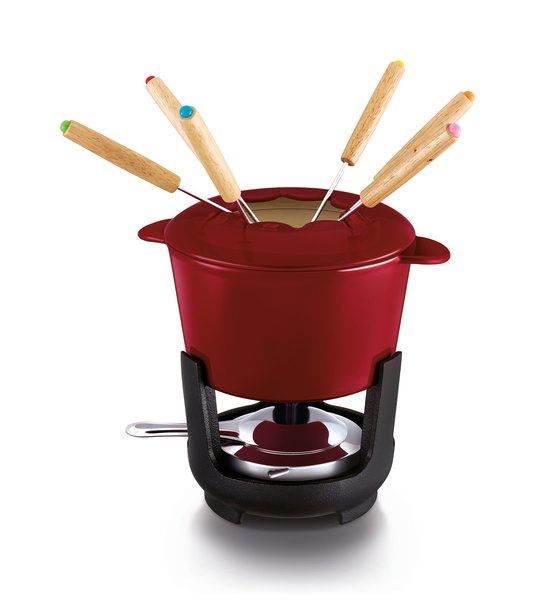 BEKA 16303734 fondueset 1 l Röd BEKA 16303734 fondueset 1 l Röd