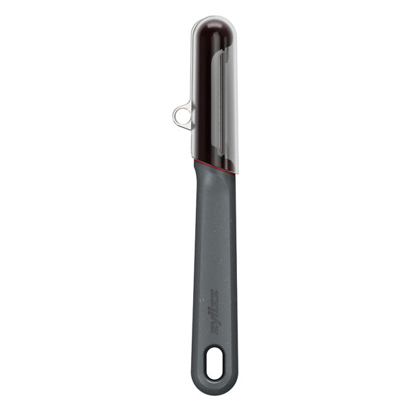 Zyliss E950047 kuorimaveitsi Vihannekset Harmaa, Punainen, Ruostumaton teräs