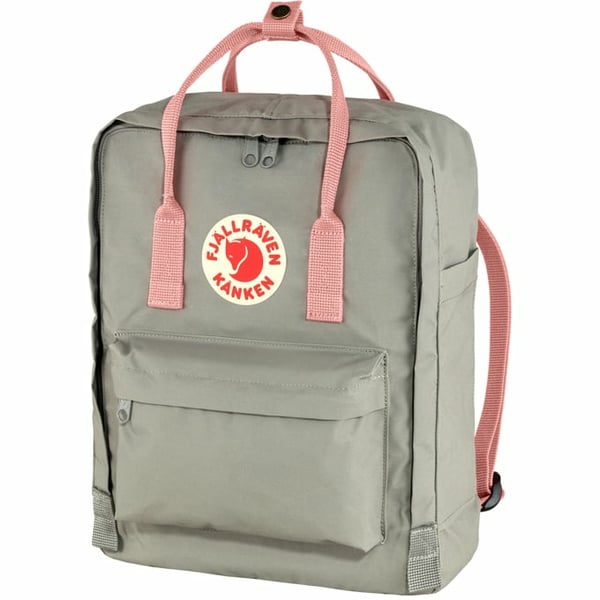 Pikkukuva 3 / 3: Fjällräven Kanken reppu Arkireppu Harmaa, Vaaleanpunainen Polypropeeni (PP), Vinylon
