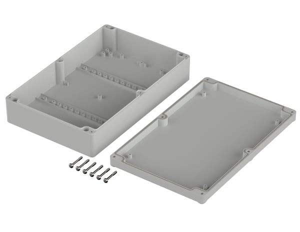 Miniatyrbillede 2 af 2: Bopla EM 239 F elektrisk skab Acrylonitrilbutadienstyren, Polykarbonat (PC), Gummi IP65