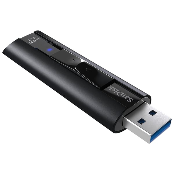 SanDisk Extreme Pro USB-sticka 128 GB USB Type-A 3.2 Gen 1 (3.1 Gen 1) Svart