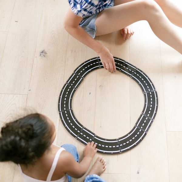 Magna-Tiles XTRAS: Roads 12-Piece Set