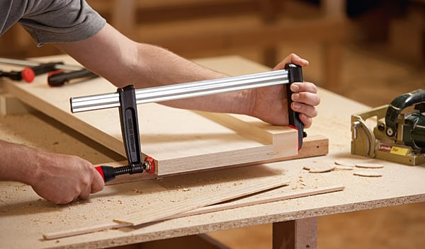 Miniatyrbillede 4 af 5: BESSEY TPN30BE-2K klemme F-klemme 30 cm Aluminium, Sort, Rød
