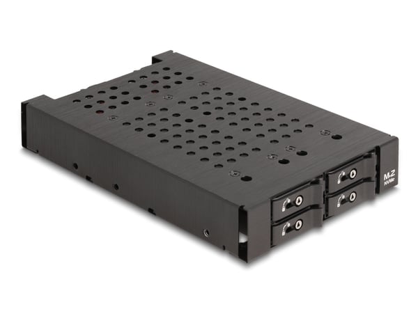 Miniatyrbillede 1 af 6: DeLOCK 47111 drive bay panel 8,89 cm (3.5") Opbevaring drev bakke Sort