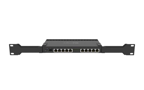 Miniatyrbillede 5 af 7: Mikrotik RB4011IGS+RM kabelforbundet router Gigabit Ethernet Sort