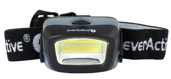 Everactive HL150 ficklampor Svart Pannbandsficklampa COB LED