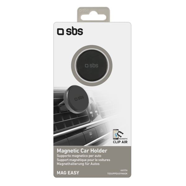 Miniatyrbillede 3 af 3: SBS TESUPPEASYMAGK holder Passiv holder Mobiltelefon/Smartphone Sort
