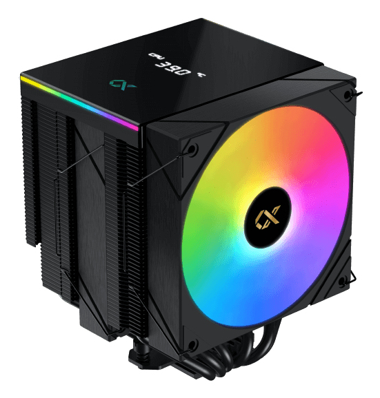 Xigmatek AK6_DUAL_DIGITAL kylsystem för dator Processor Fan 12 cm Svart