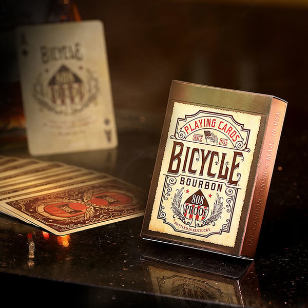 Miniatyrbild 3 av 5: Bicycle Bourbon spelkort 56 styck