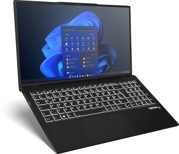 Extra Computer exone go Premico 1780 X12 Intel® Core™ i5 i5-1240P Laptop 43,9 cm (17.3") Fuld HD 8 GB DDR4-SDRAM 500 GB SSD Wi-Fi 6 (802.11ax) Windows 11 Pro Sort