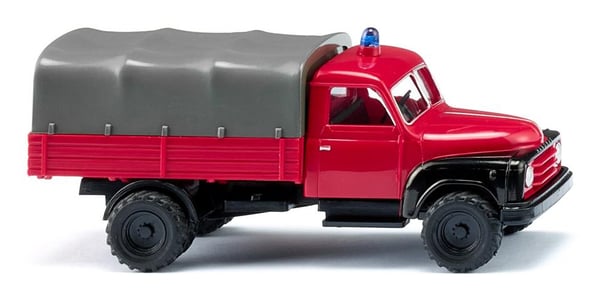 Wiking 034505 skalamodel Brandbil model Monteringssæt 1:87