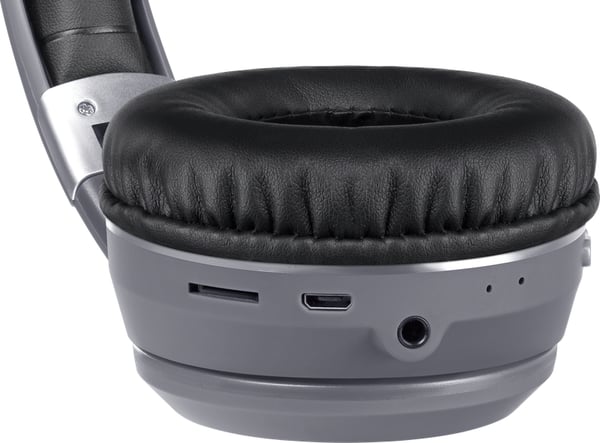 Pikkukuva 5 / 9: Defender FREEMOTION B571 LED Kuulokkeet Langallinen & langaton Pääpanta Puhelut/Musiikki/Urheilu/Päivittäinen Bluetooth Harmaa