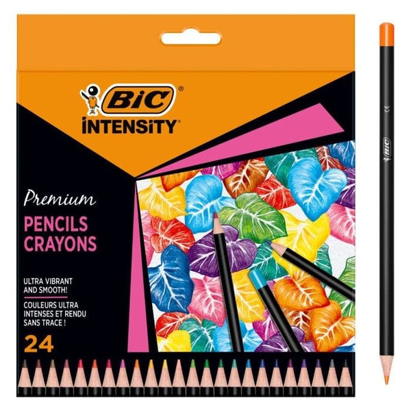 BIC Intensity Multifärg 24 styck