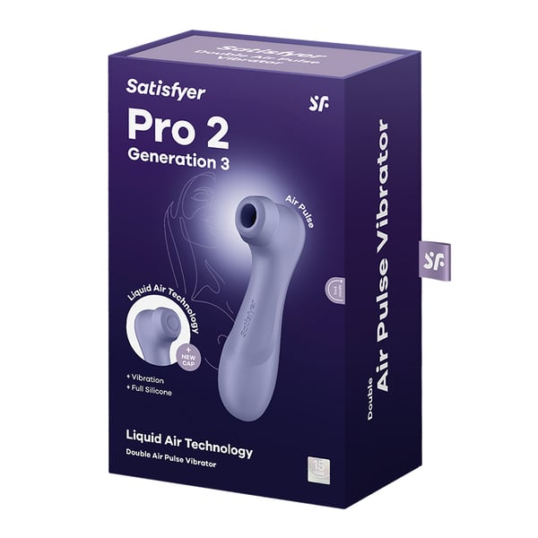 Satisfyer Pro 2 Generation 3 Sugvibrator Ambidextrous