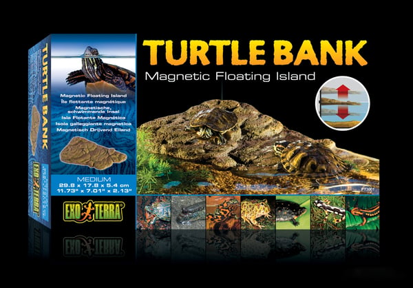 Miniatyrbild 2 av 5: Exo Terra Turtle Bank - Medium Rock 1 styck
