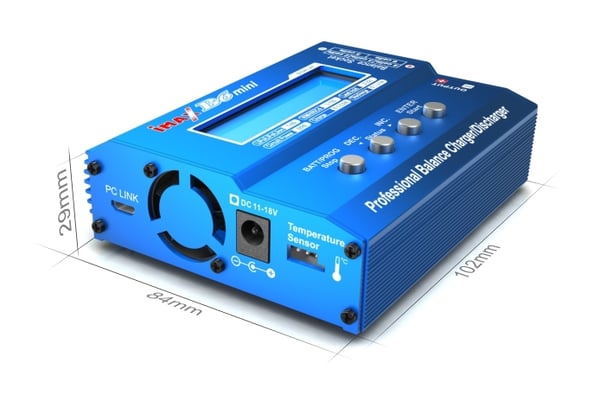 Miniatyrbillede 4 af 6: SkyRC iMAX B6mini batterioplader