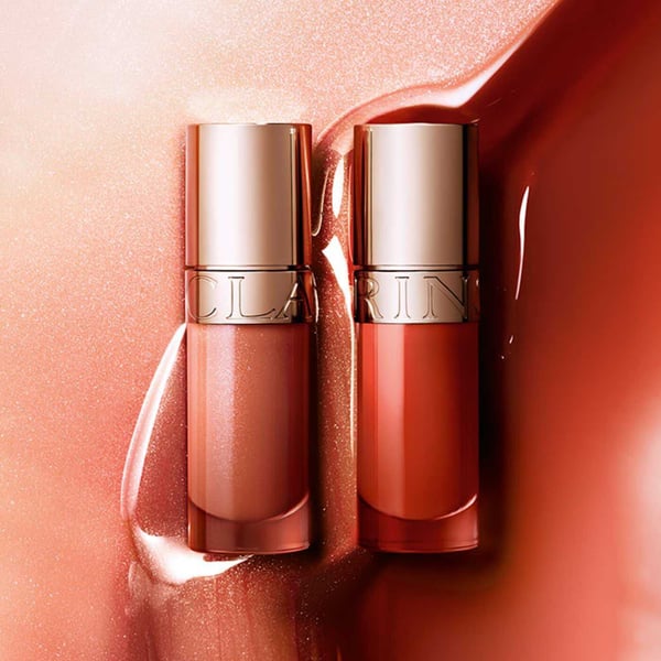 Clarins Lip Comfort Oil läppbalsam Läppolja 28 rosy grace Kvinna 7 ml