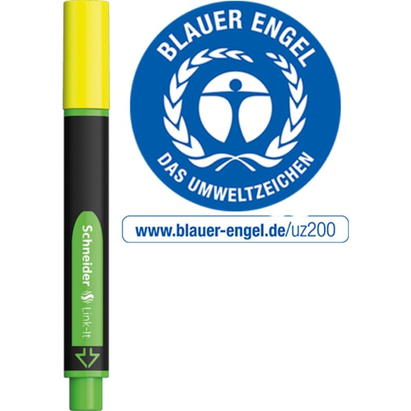 Miniatyrbillede 1 af 3: Schneider Schreibgeräte Link-It Highlighter speedmarker