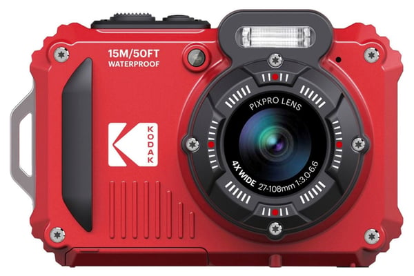 Miniatyrbillede 1 af 6: Kodak PIXPRO WPZ2 1/2.3" Kompakt kamera 16,76 MP BSI CMOS 4608 x 3456 pixel Rød