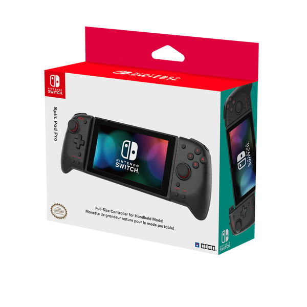 Miniatyrbild 4 av 5: Hori Split Pad Pro Svart, Translucent Bluetooth Spelplatta Nintendo Switch