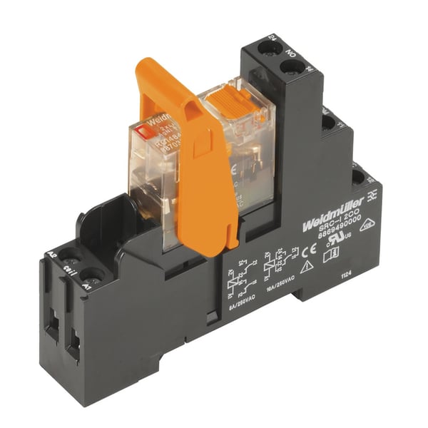 Weidmüller 8881620000 elektriska reläer Svart